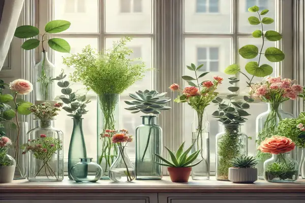 Vaso de vidro para plantas: a escolha perfeita para valorizar sua decoração