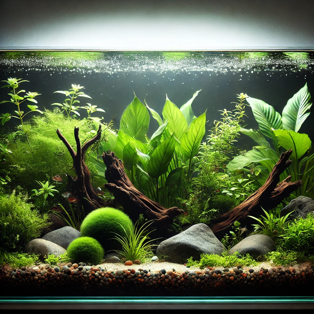 Plantas para aquario low tech